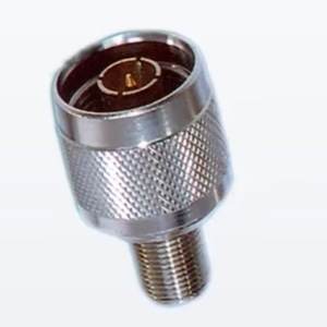 Adaptateur coaxial RF premium N mâle vers F femelle, revêtu par poudrage, pour systèmes de télécommunications et réseaux de données, assemblages de câbles OEM - Product Image 1