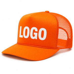 Custom Factory Direct Custom Embroidered Logo Unstructured Trucker <b>Cap</b> Fine Mesh Back Panel Brushed Cotton Front For Wear New - Product Image 1
