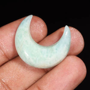 จี้สร้อยคอรูปพระจันทร์เสี้ยวเงินแท้โรเดียมประดับโอปอลเอธิโอเปียหลากสีธรรมชาติ คริสตัลบำบัด เหมาะสำหรับงานหมั้น - Product Image 2