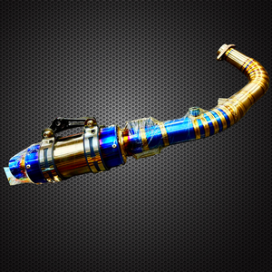 KAO Titanium Racing Muffler for Motorcycle Taiwan Supplier - Product Image 6