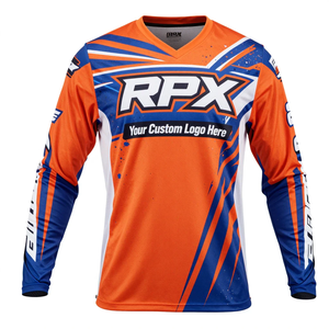 Maillot de motocross haute performance, fabrication sur mesure, marques professionnelles à étiquette privée, vêtements de course automobile, maillot de motocross - Product Image 4