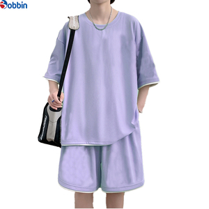Conjunto de Verano Personalizado de Moda Urbana para Hombre, Camiseta y Pantalones Cortos Transpirables de Alta Calidad, Conjuntos de Camiseta para Hombre, Moda Urbana Juvenil - Product Image 5