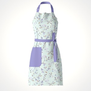 Tablier de cuisine et de pâtisserie en coton, réglable au cou, avec poche avant pour la cuisine et la pâtisserie - Product Image 2