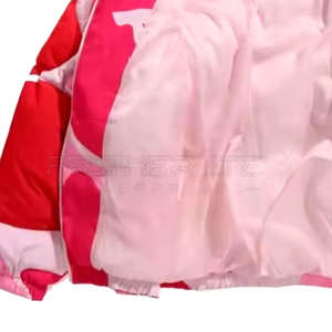 Vestes matelassées slim respirantes et imperméables pour femmes, fabriquées sur mesure en usine OEM, avec col montant et motif cœur, idéales pour l'hiver – Qualité supérieure - Product Image 6