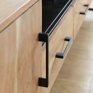 Mueble para TV Vandana Mira Arista en madera de acacia y metal - Product Image 4