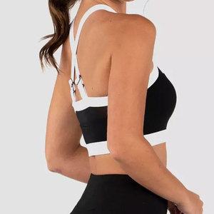 High Quality <b>Top</b> Selling Breathable Sports Bra In Stock Premium Quality Gym Clothing Sports Bra For Women - Product Image 4