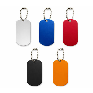 bulk cheap logo engraved laserable <b>custom</b> metal adonised aluminium <b>dog</b> <b>tag</b> - Product Image 6
