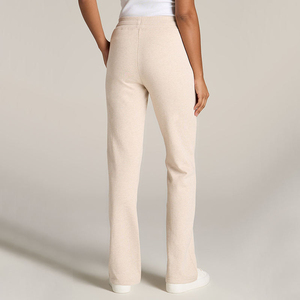 Combinaison en molleton personnalisée Wearever à bas ouvert, coupe régulière, pour femmes grandes tailles, taille élastique, coton, polyester, écologique - Product Image 1
