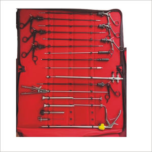 Kit Completo de Instrumentos Quirúrgicos Laparoscópicos para Procedimientos Mínimamente Invasivos y Operaciones Médicas - Product Image 1