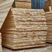 Panel de Madera Maciza de Álamo con Juntas Dentadas, Material para Muebles Industriales, Tamaño Personalizado, Ecológico, Proveedor Mayorista