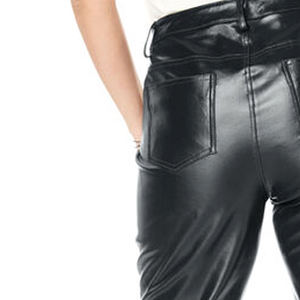 Pantalones de Cuero Genuino de Alta Calidad con Logotipo Personalizado, Pantalones de Cuero Personalizados de Alta Calidad - Product Image 6