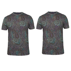 T-shirt Homme Col Rond Manches Courtes Vintage Haut de Gamme Tendance 2026 – Nouvelle Collection Été Décontractée Séchage Rapide Respirant 300g - Product Image 5
