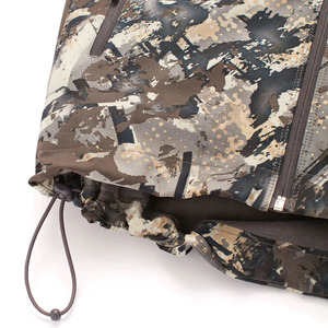 Veste de chasse technique unisexe personnalisée, camouflage, à capuche, softshell, 100% polyester, imperméable, coupe-vent, tactique, pour l'automne - Product Image 3