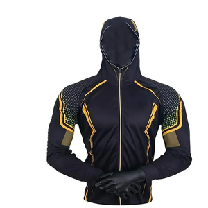 Chaqueta Deportiva con Capucha y Cremallera para Hombre, Impresión por Sublimación, Forro Polar Transpirable, Ecológica, Resistente al Viento, Corte Regular, Ropa de Invierno - Product Image 3