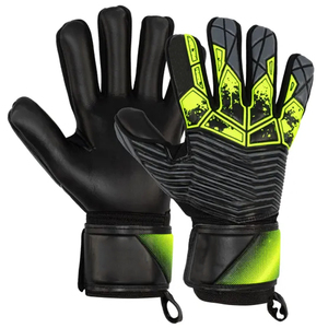Gants de gardien de but de football professionnels 2026 en latex respirant, épaissis, résistants à l'usure, protection complète des doigts, ajustables et antidérapants - Product Image 1