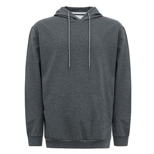 Sudadera con Capucha para Hombre, 100% Algodón, Felpa Francesa, Color Sólido, Corte Regular Informal, para Otoño - Product Image 1