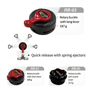 TBRACING RB03 Boucle rotative en aluminium forgé 35kN certifiée FIA 8853 2016 pour la réparation de harnais de course d'élite - Product Image 3