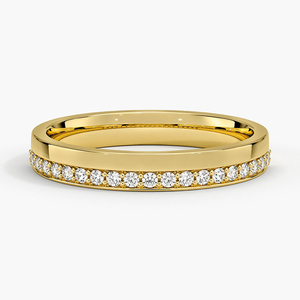 Elegante Anillo Minimalista con Diamantes Engastados en Canal LR - Product Image 2