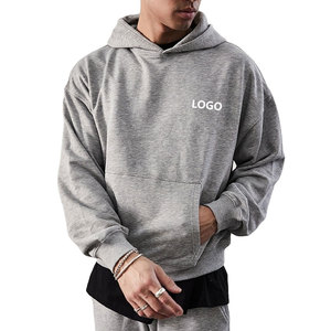 Ropa urbana para hombre del fabricante con logotipo personalizado, moda deportiva de invierno, sudaderas con capucha de calidad premium y ecológicas para el gimnasio. - Product Image 4