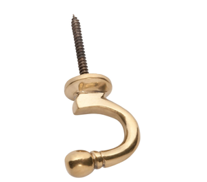 Petits crochets en laiton/or pour suspendre bracelets et bijoux, crochets à finition unie, haute qualité, écologiques, légers - Product Image 1