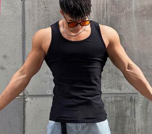 Débardeur athlétique sans manches pour homme avec logo personnalisé – Vêtements de sport respirants pour un style de vie actif - Product Image 2