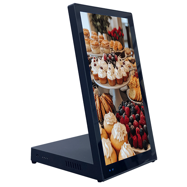 13.3 Inch LCD Digital Table Order Menu Display Kiosk for Coffee Shop Kiosk Screen Android Indoor Digital Signage