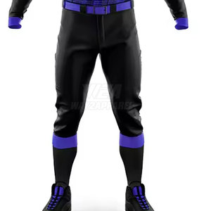 Men's Breathable Baseball Uniform Customizable Logo <b>Design</b> Plus Size Sets for Team Practice Wear - Product Image 6