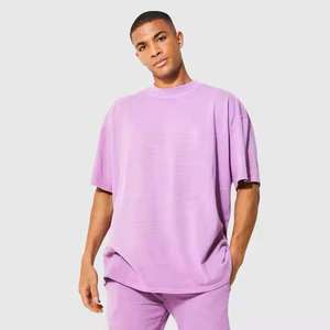 Ensemble court pour homme en coton premium, t-shirt et short assortis, coupe décontractée confortable, tenue décontractée pour l'été - Product Image 3