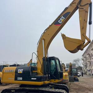 High Quality Second Hand Catt 320D <b>Excavator</b> 20 Tons Hydraulic Crawler Digger Used CATT 320D Construction <b>Machine</b> On Sale - Product Image 1