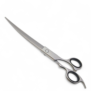 Outils de soins personnels et de toilettage, ciseaux à cheveux avec lame courbée tranchante, ciseaux sur mesure pour salon de coiffure et usage professionnel - Product Image 1