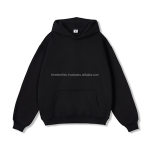 เสื้อฮู้ดดี้ทรงโอเวอร์ไซส์แบบอสมมาตร ผ้าสแปนเด็กซ์/โพลีเอสเตอร์เนื้อหนา ล้างสีแบบแอซิดวอช ปักโลโก้ งานวินเทจ คุณภาพสูงสำหรับผู้หญิง - Product Image 5