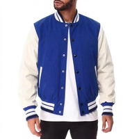 Veste de baseball varsity pour hommes, broderie de logo personnalisée, manteau Letterman à boutons-pression, fournisseur en gros de vêtements d'extérieur sous marque privée