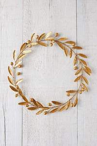 Escultura metálica artesanal de lujo para decoración del hogar, adorno decorativo de pared, decoración interior premium, elegante adorno colgante de pared con temática de la naturaleza - Product Image 5