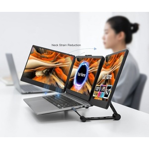 จอภาพพกพาขนาด 14.2 นิ้ว FHD 1080P OEM/ODM เชื่อมต่อภายนอกผ่าน USB-C สำหรับจอแสดงผล HDMI ขายส่งหน้าจอเสริมสำหรับแล็ปท็อปสำหรับการนำเสนอ - Product Image 3