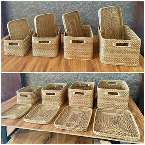 ตะกร้าหวายและหวายจากเวียดนามตะกร้าไม้ไผ่สำหรับบ้าน - Product Image 6