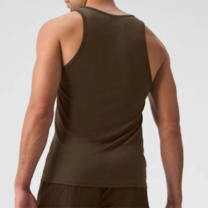 Camiseta sin mangas HSI para hombre, 100% algodón, 120g, tejido ecológico, transpirable, de secado rápido, teñido anudado, con cuentas, estilo vintage urbano. - Product Image 2
