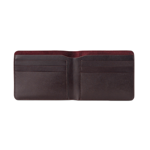 Cartera Delgada de Cuero Genuino para Hombre, Estilo Minimalista, Corta, para Uso Diario, Negra, de Bangladesh - Product Image 6