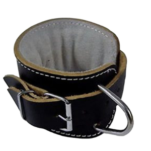 Leather Gym <b>Ankle</b> Strap with Non-Slip Design for Weight Lifting Leg & Glute Exercises Compression Protection Leather <b>Ankle</b> Strap - Product Image 1