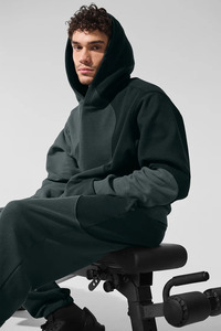 Sweat-shirts à capuche oversize pour hommes, style streetwear hip-hop, mode, logo brodé personnalisé, sweats à capuche personnalisés pour hommes - Product Image 4
