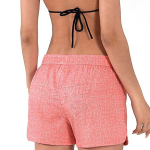 Oem Service Custom Design Premium Quality Women Summer Shorts Low Price Women Summer Shorts For Sale - Product Image 3