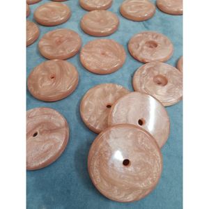 Premium <b>Resin</b> <b>Craft</b> Round Lamp Base Marble Effect Handmade Decorative Display Stand Base for Home Decor Projects - Product Image 1