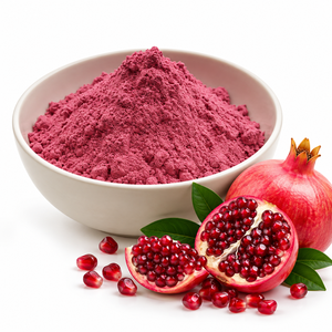 Poudre d'extrait de fruit de grenade 100 % pure de qualité alimentaire certifiée GMP, emballée sous vide dans un fût - Product Image 1