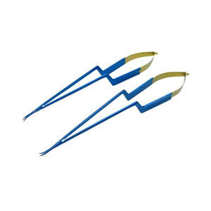 Ciseaux microscopiques professionnels Infinex Maestro Yasargil, baïonnette, acier inoxydable de haute qualité, instrument microchirurgical réutilisable - Product Image 1