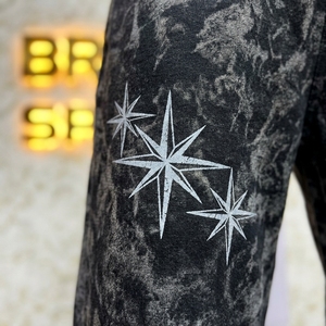 Survêtement d'hiver unisexe surdimensionné Brooxly Sports, style streetwear déchiré, sweat à capuche en coton entièrement zippé, pantalon de jogging brodé - Product Image 6