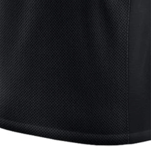 Camiseta de Fútbol Americano Personalizada al por Mayor con Impresión Sublimada, Moderna, de Malla Transpirable, Color Negro Sólido, Jersey Deportivo Corto para Invierno - Product Image 1
