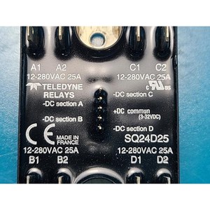 Relais à semi-conducteurs quad AC Teradyne SQ24D25 – Équipement semi-conducteur d'occasion, état actuel, pièces détachées - Product Image 2