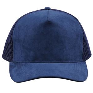 Gorra de camionero 2025, gorra de béisbol de malla de 5 paneles personalizada Unisex, gorra de camionero de gamuza de malla Snapback para hombre, gorra de camionero de gamuza con logotipo personalizado - Product Image 1