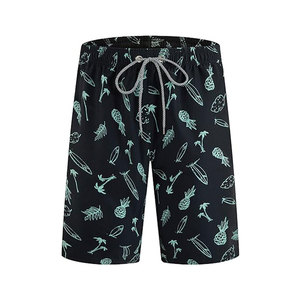 Custom Designed Recycled Board Shorts Swim <b>Trunks</b> for <b>Men</b> Anti-Wrinkle Feature Logo Decoration OEM Service Available Beach Wear - Product Image 1