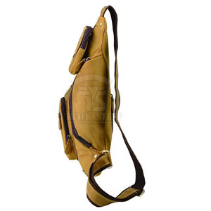 Sac bandoulière pour homme personnalisé avec logo - Fermeture éclair, imperméable, durable, léger, de haute qualité, utilisable toute l'année - Product Image 3