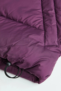 Blouson matelassé surdimensionné violet tendance 2026 pour homme – Manteau d'hiver chaud et épais, résistant à l'eau - Product Image 5